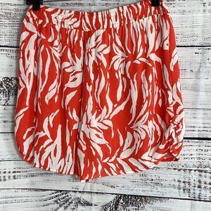 Sadie & Sage Shorts Womens Size Small Hot Stuff floral Pull on Rayon‎ Light New